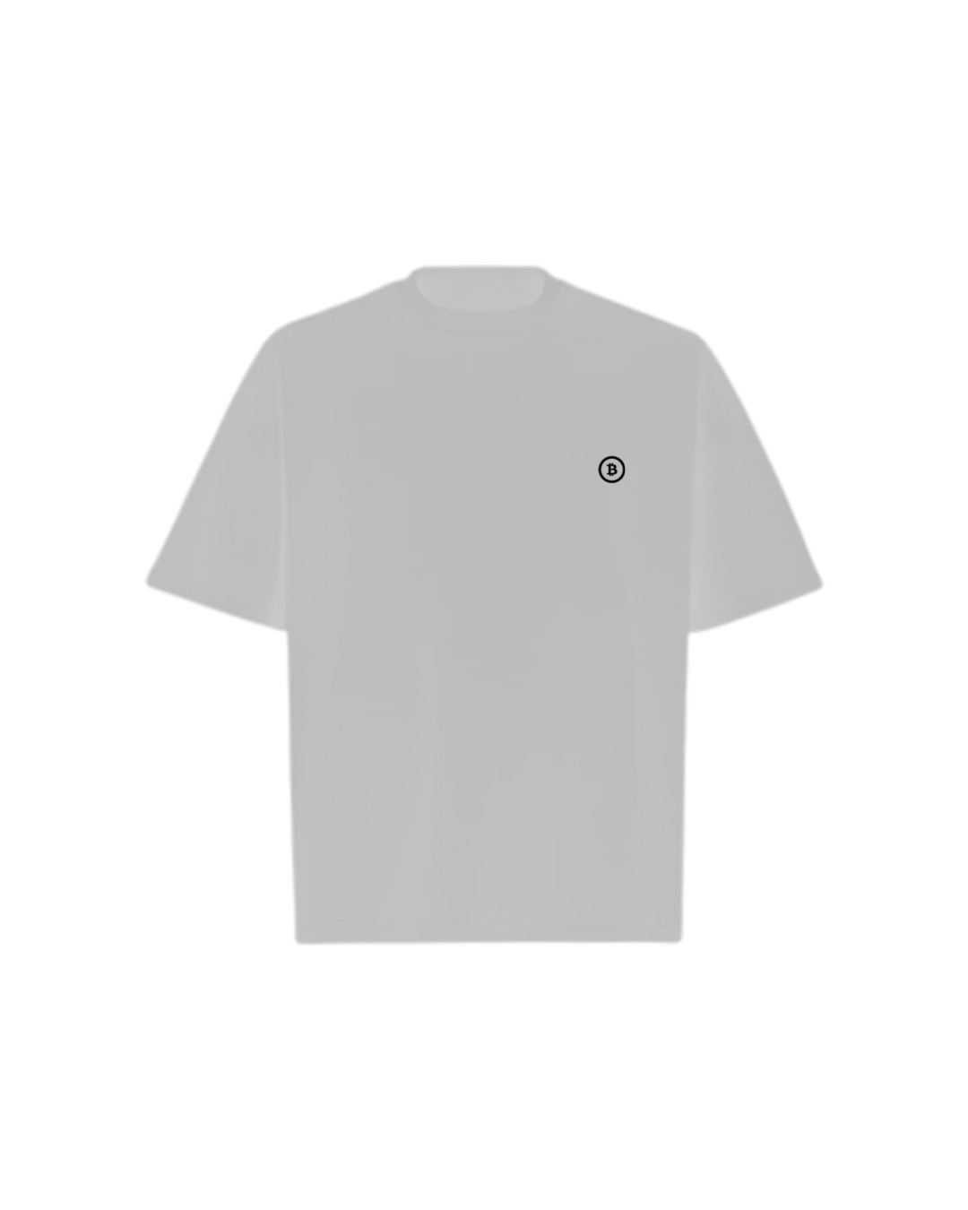 BTC BITCOIN Oversized Boxy Tee