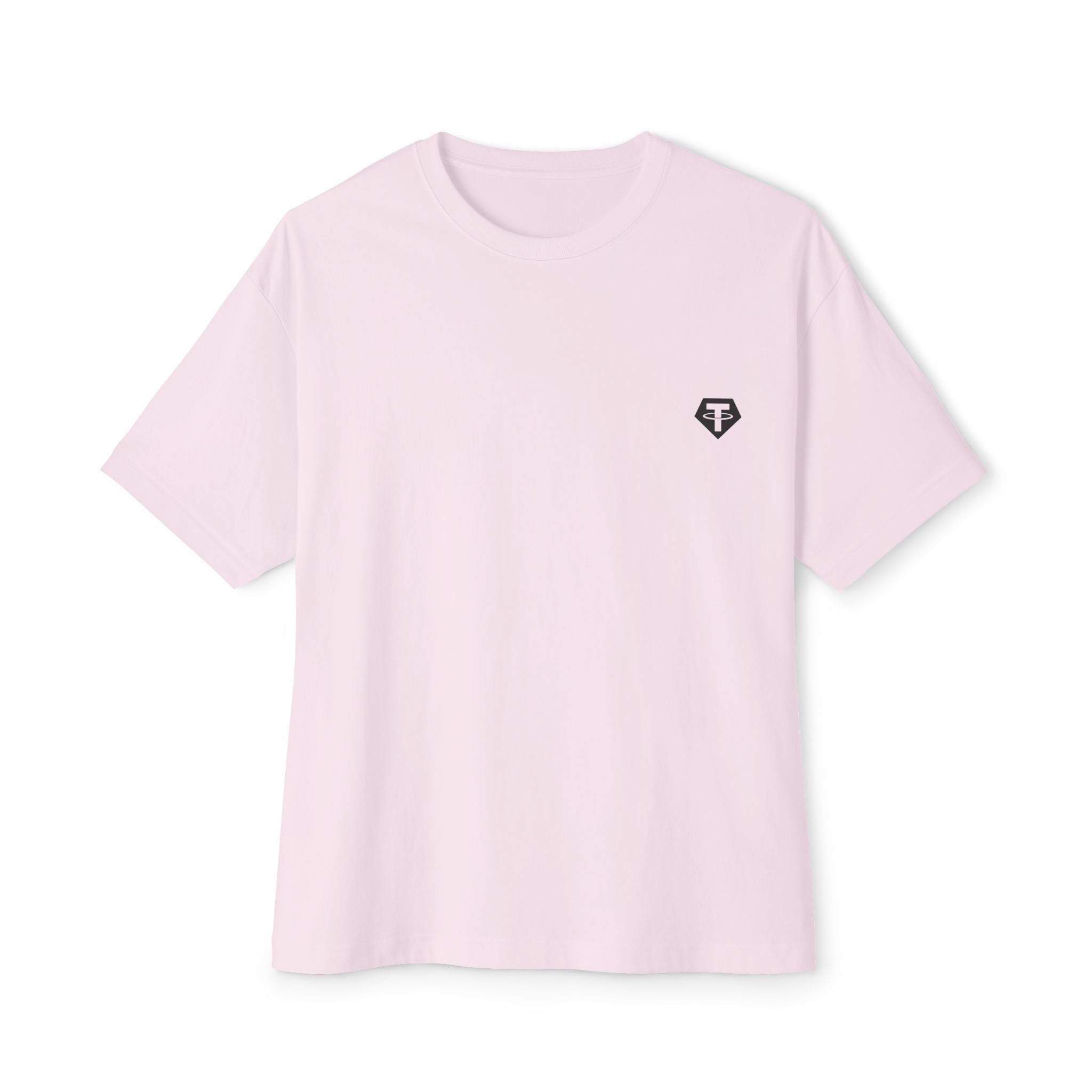 USDT Tether Simple Oversized Boxy Tee