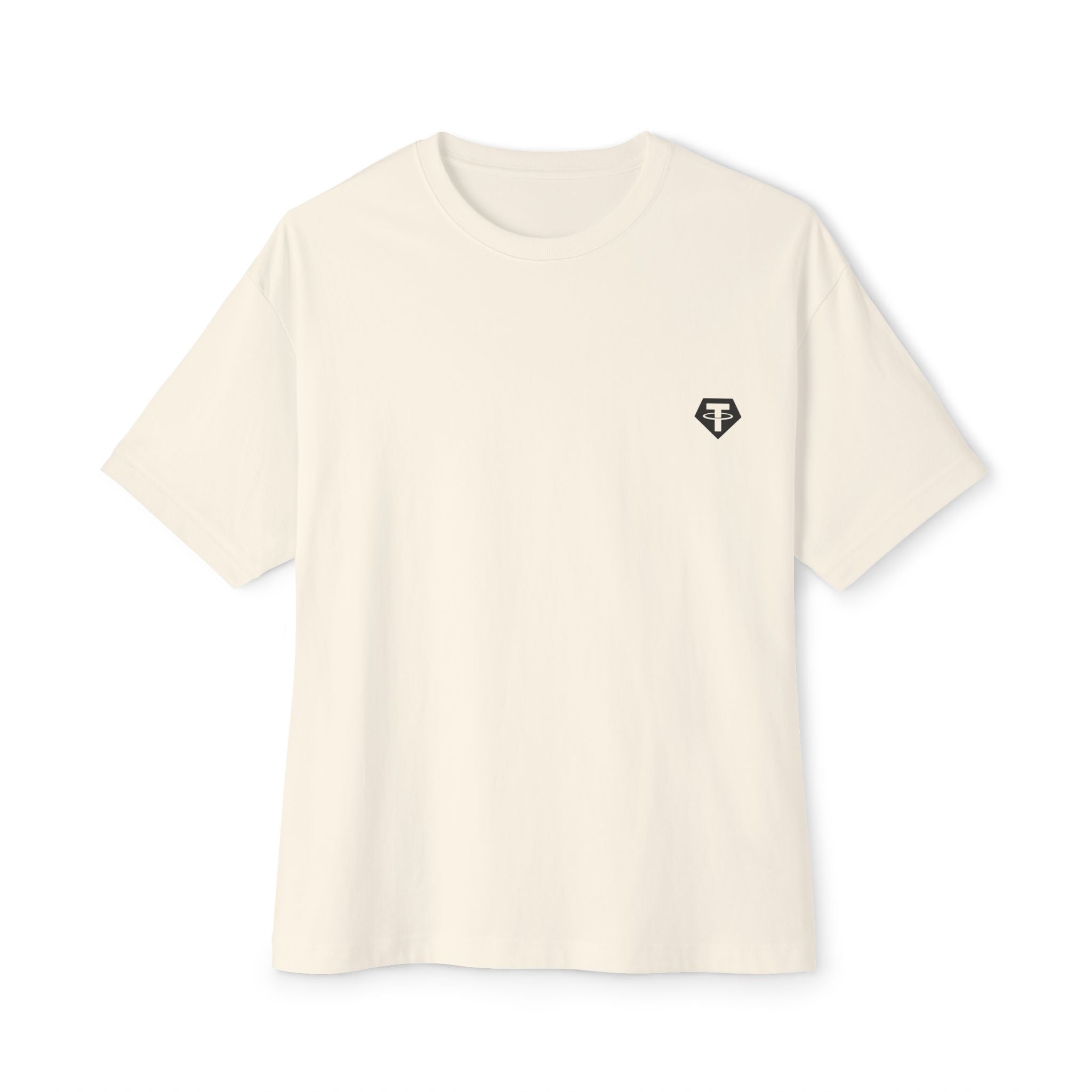 USDT Tether Simple Oversized Boxy Tee