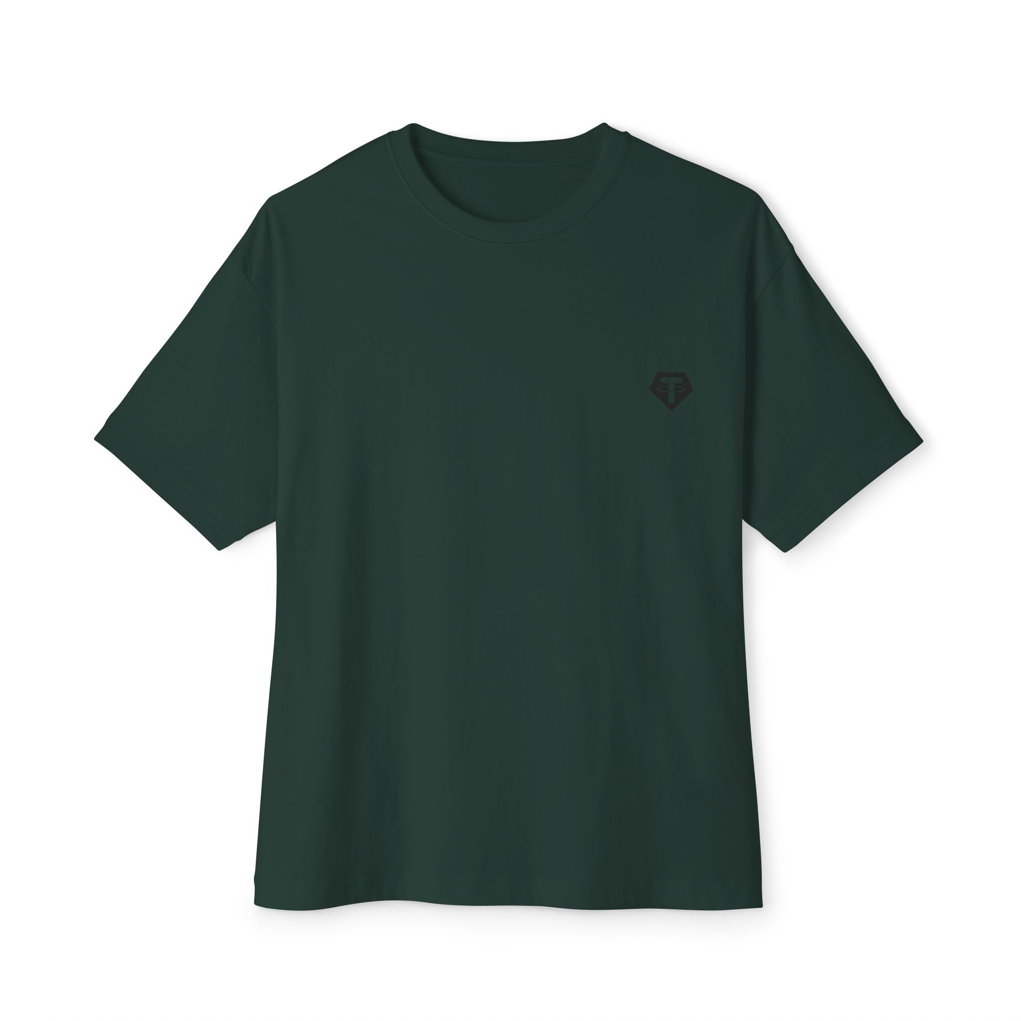 USDT Tether Simple Oversized Boxy Tee