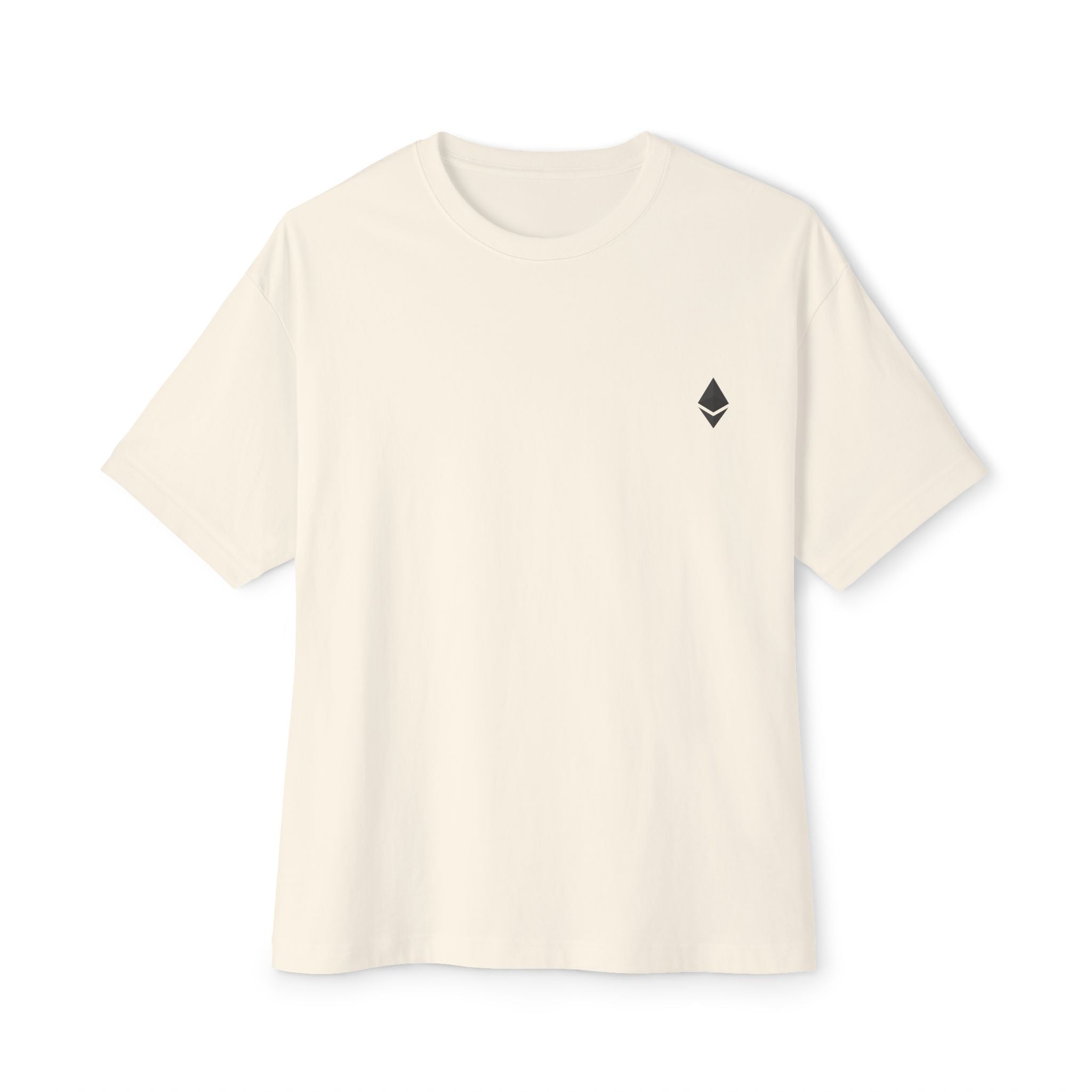 ETH ETHEREUM Simple Oversized Boxy Tee