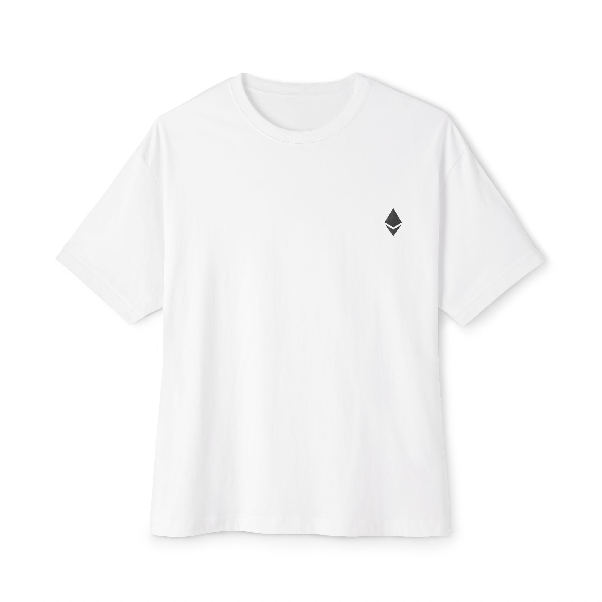 ETH ETHEREUM Simple Oversized Boxy Tee
