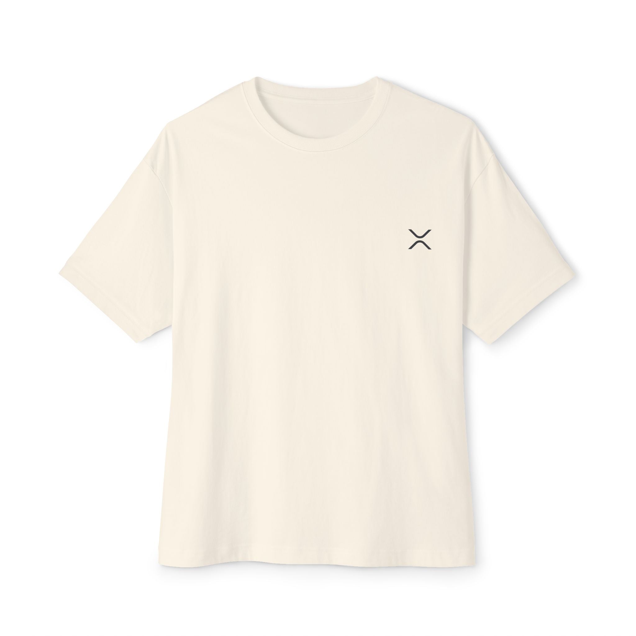 XRP RIPPLE Simple Oversized Boxy Tee
