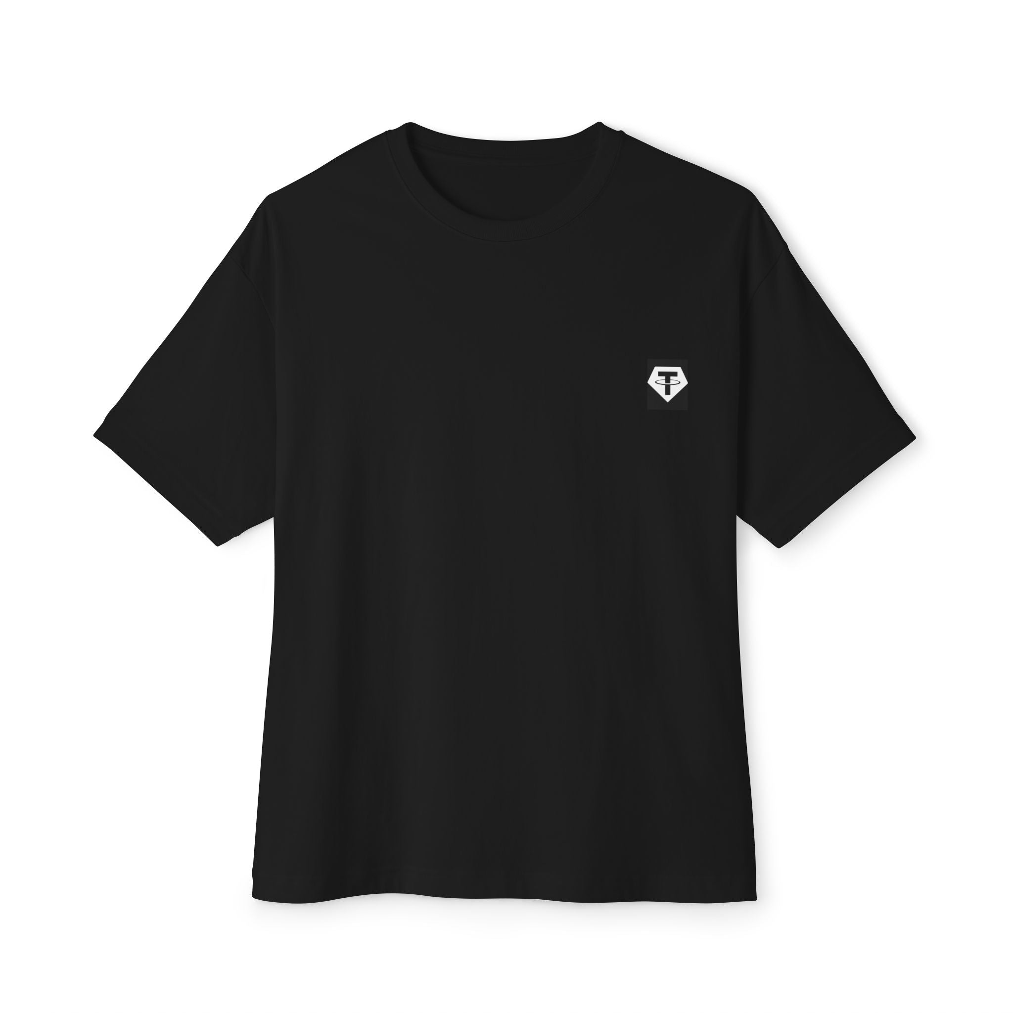USDT Tether Simple Oversized Boxy Tee