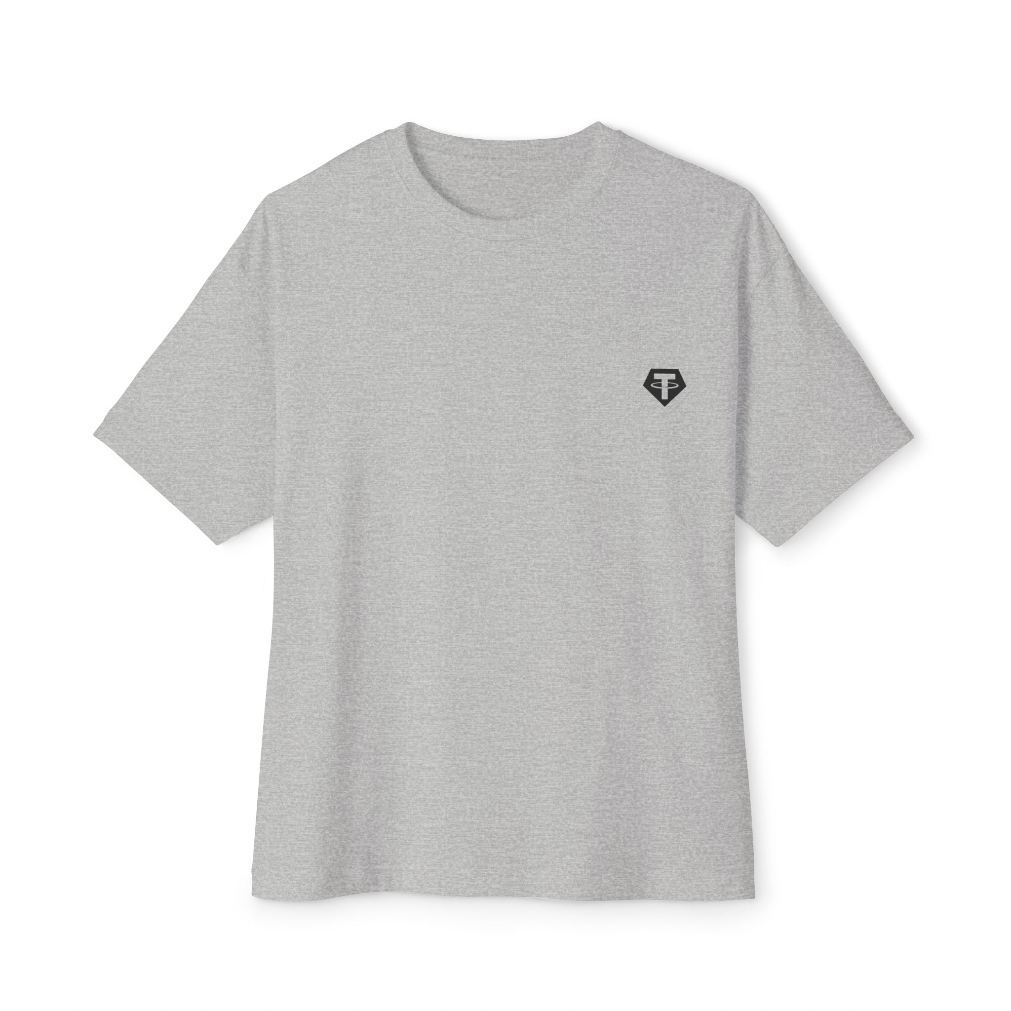 USDT Tether Simple Oversized Boxy Tee