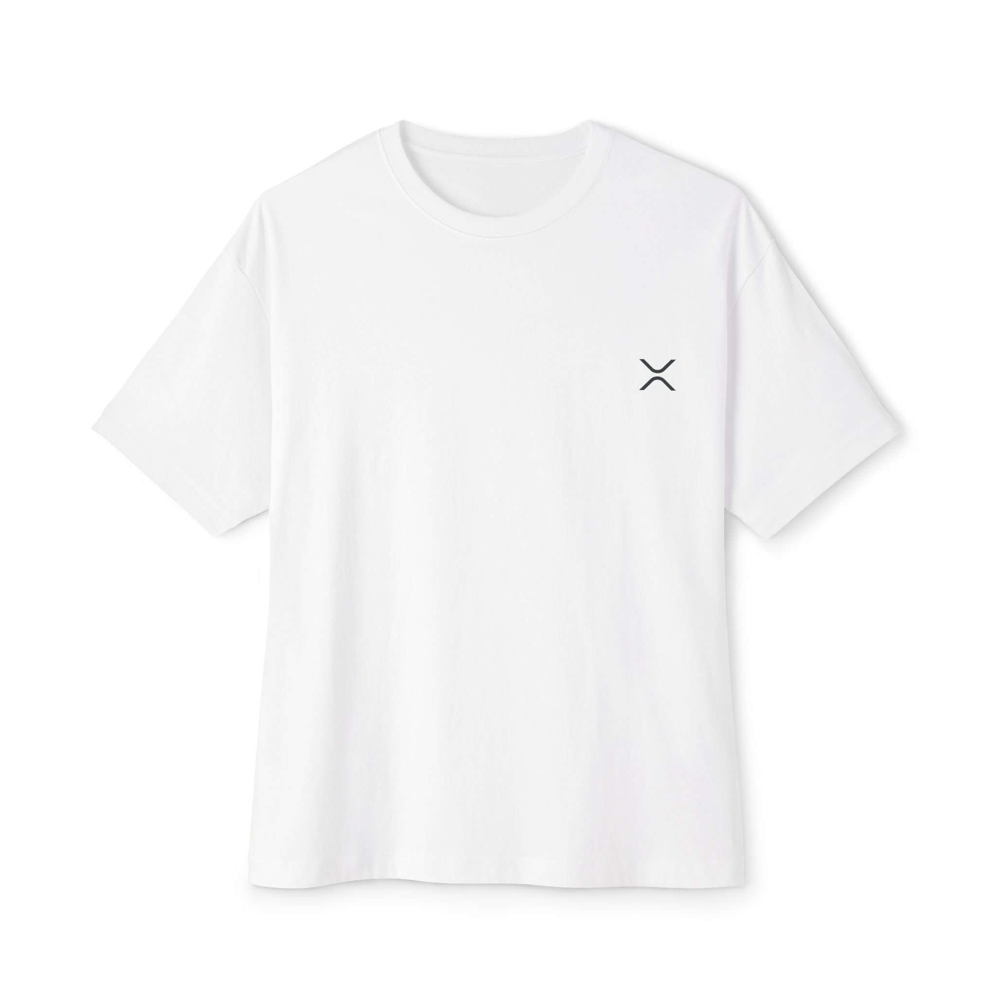 XRP RIPPLE Simple Oversized Boxy Tee